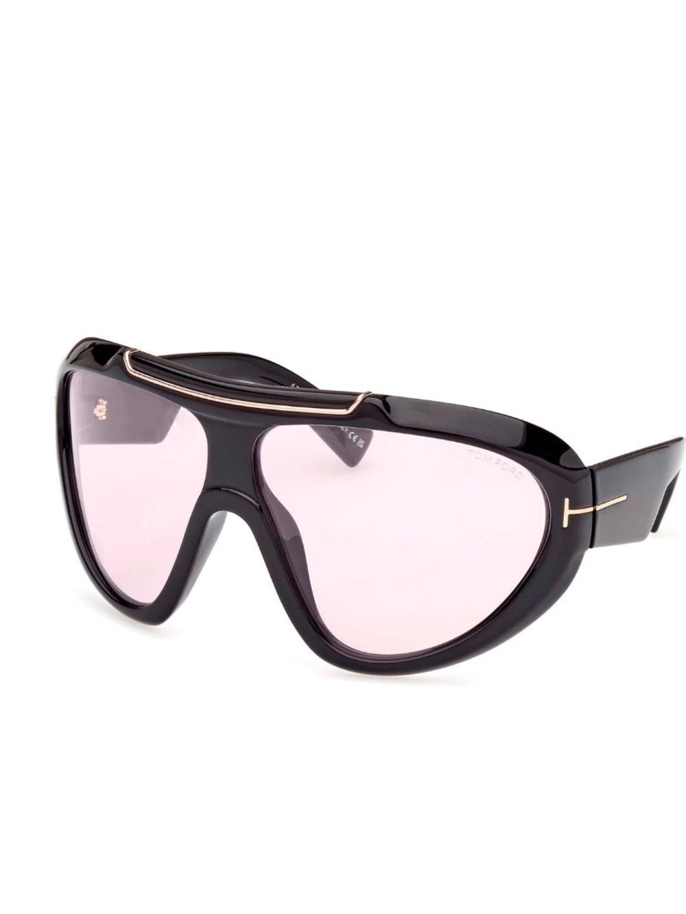 Tom Ford LINDEN FT1094 Black/Light Pink Violet Photochromic Sunglasses